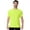 Safety Neon Green, variant on High Visibility Safety Work T-Shirt for Men Dry Fit Poly Short Sleeve Shirts Lightweight Safety Neon Green, S