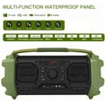 thumbnail image 4 of VeGue VS-6633 Outdoor Karaoke Machine PA System with 2 Wireless Microphones, Bluetooth 5.0, Range Up to 33ft, 4 of 6