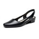 thumbnail image 4 of Sandalias de moda para mujer, zapatos de una sola capa antideslizantes de tacón medio-bajo de corte bajo, estilo coreano, de plástico, transpirables, informales para exteriores, 4 of 6