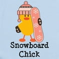 thumbnail image 2 of CafePress - 7 Snowboardchick Body Suit - Long Sleeve Cotton Baby Bodysuit, 2 of 4