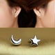 thumbnail image 2 of de 2 Rizos de Estrella de Creativa de Asimetría de Plata para Mujer de Sterling Girls Yinane Pendientes Mujer Charm, 2 of 8