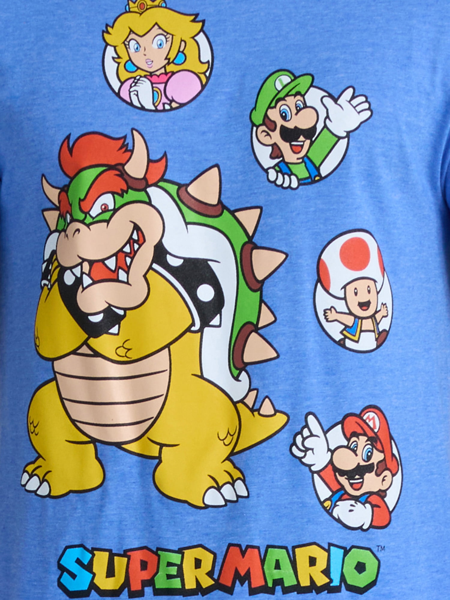 Super Mario Men's and Big Men's Graphic Tee, Sizes S-3XL