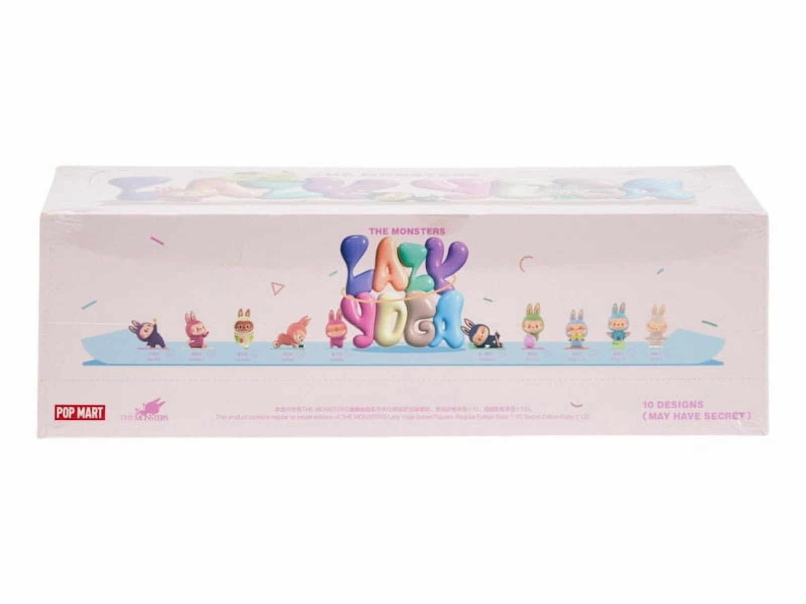 Pop Mart Labubu The Monsters Lazy Yoga Series Figures Sealed Case (10 Blind Box), from StockX