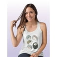 thumbnail image 2 of Prickle Pals Ii Racerback Tank Women -June Erica Vess Designs, Female x-Large, 2 of 4