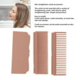 thumbnail image 3 of 2Pcs Hair Straightener Comb Dense Teeth Lightweight Compact Reduce Frizz Hair Styling Comb for Home Salon Use, 3 of 7