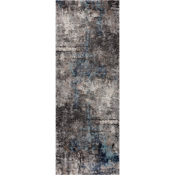 United Weavers Portsmouth Area Rug 3110 40360 Ancient Land Grey, 2' x 7'