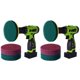 thumbnail image 1 of 16 piezas Kit de Limpieza de Almohadillas de Fregado para Fregadoras Azulejos Y Cepillos Eléctricos de 5 Pulgadas, 1 of 5