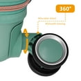 thumbnail image 2 of Jewel Avenue Five-Piece Set Hardside Luggage in Mint by ABQ, 2 of 6