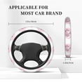 thumbnail image 3 of Uemuo Not All Those Who Wander Are Lost Printed Car Elastic Steering Wheel Cover - Universal Car Accessory for Diverse Cars Anti-Slip, and Comfortable- 15", 3 of 8