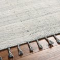 thumbnail image 5 of Hauteloom Anaya Recycled Material Living Room, Bedroom Area Rug - Traditional, Transitional - Beige, Denim, Teal - 2' x 3', 5 of 6