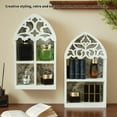 thumbnail image 6 of YIEMEEN Artistic Wood Wall Shelf French Quatrefoils Precise Carveds Decorative Display, 6 of 18