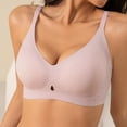 thumbnail image 7 of WAYUTE Bras for Women Supportive Seamless Bralette Lift Push up Non Padded Wire Comfort Everyday Thin Breathable Soft Bra, 7 of 7