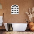 thumbnail image 4 of Miangastore Fake Window Chalkboard Hanging Wooden Window Design Chalkboard for Bar Pub, 4 of 9