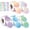 Gradient Color, variant on 2500 Pcs 2 Inch Circle Thermal Sticker Labels Self Adhesive Round Direct Thermal Labels Multipurpose Printer Stickers for DIY Logo Design, Qr Code, Name Tag