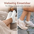 thumbnail image 4 of Cmfcve 10-Pack Womens Socks Non-Slip Low Cut Ankle Socks, 4 of 8