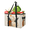 Multicolor 2, variant on CURLYOOT Curious Panda Reusable Grocery Bag, Foldable Shopping Tote Bag with Reinforced Handles, Large Kitchen Grocery Bags for Shopping Groceries Picnic