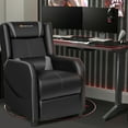 thumbnail image 2 of Goplus Massage Gaming Recliner Chair Single Living Room Sofa Home Theater Seat Gray, 2 of 10