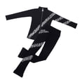 thumbnail image 4 of Elástico patinaje cálido chaqueta para proteger pantalones conjunto para mujeres niñas Junior patinador ropa de entrenamiento ropa para deportiva 155, 4 of 8