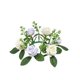 thumbnail image 2 of CaiYueKe Artificial Rose Flower Candle Holder Wreath Wedding Tabletop Decoration Romantic Centerpiece for Valentine's Day Anniversary Party Home Decor, 2 of 7