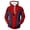 Red, variant on Unisex Spider Superhero Cosplay Hoodie, 3D Web Printed Long Sleeve Drawstring Hooded Sweatshirt Pullover for Halloween Party, Black, S
