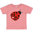 thumbnail image 3 of Inktastic Ladybug with a White Heart Girls Baby T-Shirt, 3 of 5