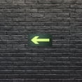 thumbnail image 3 of Shisuyan 10pcs Luminous Arrow Directional Stickers For Outdoor Camping Trail Marking Adhesive Reflective Direction Sign Decals For Easy Navigation, 3 of 8