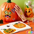thumbnail image 2 of 72 pegatinas de calabazas de Halloween para niños de Joyin, 20 x 14 cm, 2 of 9