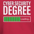 thumbnail image 3 of CafePress - Cyber Security Degree Loading T Shirt - Men's Classic Graphic Cotton T-Shirt, 3 of 4