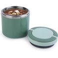 thumbnail image 1 of 630ml Food Flask for Hot Food with Handles, Portable Stainless Steel Vacuum Thermo Food Jar, Reusable Insulated Food Container, 1 of 5