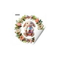thumbnail image 2 of Pegatinas de Pascua para ventana | Decoración estática de conejito y mariposa | Decoraciones navideñas para ventana | Material de PVC | 30 x 30 cm, 2 of 6