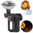 thumbnail image 3 of Infra-Red Tank Top Outdoor Heater for Use with Propane Gas Tanks(Not Included) for Camping, Patios, and More, Single Burner, Durable & Portable, Liquefied Heater For Heating, 1Pc(Silver,5x5x6.7"), 3 of 6