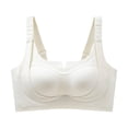 thumbnail image 4 of ZNQHFRE Women Powerful Lifting & Custom Shaping Bra, Full‑Coverage Invisible Wireless Support Bra For Daily Wear White 36, 4 of 4