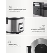 CUCKOO Commercial Rice Cooker & Warmer, Extra Large Rice Cooker 30-Cup Uncooked / 60-Cup Cooked, Professional Industrial Grain Cooker with Large Capacity, Easy One-Touch Operation, Silver (CR-3055)