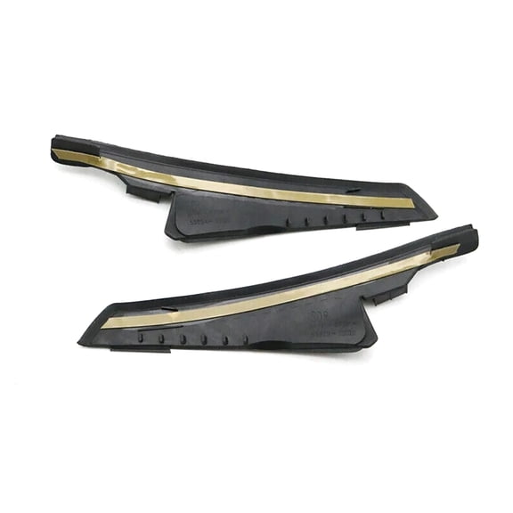 TAPDRA High-Quality Windshield Wiper Cowl Cover Trim 2PCS for Toyota Corolla, Direct Replacement, Black