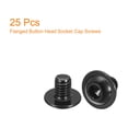 thumbnail image 3 of Unique Bargains Flanged Button Head Socket Cap Screws, 25 Pack M6x8mm 304 Stainless Steel Bolts, 3 of 5