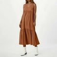 thumbnail image 6 of Mohiass Womens Summer Dresses 2025 Plus Size Sleeveless V Neck Boho Maxi Dress Loose Casual Beach Long Sundresses Orange L, 6 of 8