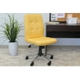 thumbnail image 2 of Boss Office Products Donna Modern Mid-Back Armless Office Desk Chair, Multiple Colors, 2 of 2