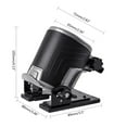 thumbnail image 7 of Wood Trimmer Router Electric Hand Trimmer Palm Router Tilt Base Woodworking Tool, 7 of 7