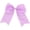 Lavender, variant on Jumbo Hair Bow Clip with Tails (Black)