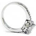 thumbnail image 3 of Pompeii 1 3/4ct Diamond Engagement Pave Halo Ring 14K White Gold (G/H,I1), 3 of 4