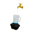 thumbnail image 2 of Fuente de grifo con taza mágica y luces, elegante regalo de inauguración de la casa, decoración de bar, decoración creativa para el hogar, adorno de Estilo A, 2 of 8