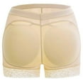 thumbnail image 4 of Women Seamless Butt Lifter Padded Butt Hip Enhancer Body Shaper Panties Underwear Boyshorts, 4 of 6