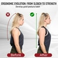 thumbnail image 4 of Shrink Posture Corrector Back Support - Best for Improving Posture, Relieving Back Pain, Neck & Shoulder Pain Relief for Women & Men, 4 of 7