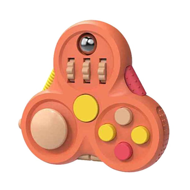 Fidget Spinner Attention Training Spinning Sets para niños Niños (Naranja)