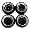 thumbnail image 2 of Neumáticos de coche RC Perfke Neumáticos de goma para RC negro, 2 of 4