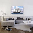 thumbnail image 2 of ARTCANVAS Flying Cloud 1913 Canvas Art Print by Antonio Jacobsen - Size: 40" x 26" (1.50" Deep), 2 of 9