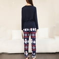 thumbnail image 2 of Pyjamas Assortis pour Couples, Ensemble de Pyjamas de Noël Ronds, Pyjamas Assortis pour Couples, Pyjamas de Noël de Qualité Professionnelle, 2 of 4