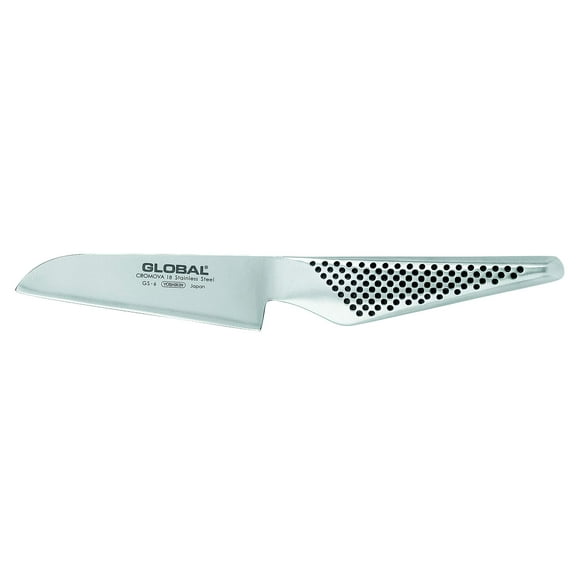 Global GS-6-4 inch, 10cm Straight Knife 4" Paring, 4", Stainless Steel