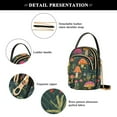 thumbnail image 4 of FORMRS Crossbody Bag for Women Quilted Travel Shoulder Cell Phone Purse with Chain Strap Handbag, Orange Mushroom, 4 of 7