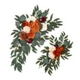 thumbnail image 1 of Artificial Flower Swag Arch Flowers Wedding Decor Wall Hanging Arrangement, 1 of 9